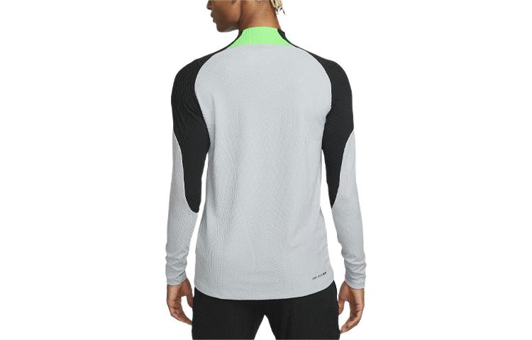 Lookbook 나이키 리버풀 FC 스트라이크 엘리트 그레이 축구 긴팔 트레이닝 저지 DX2910-013