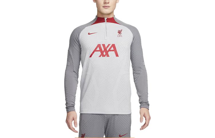 Nike Liverpool F.C. Strike Elite Long-Sleeve Training Jersey Men’s Ash Gray. DR4496-015