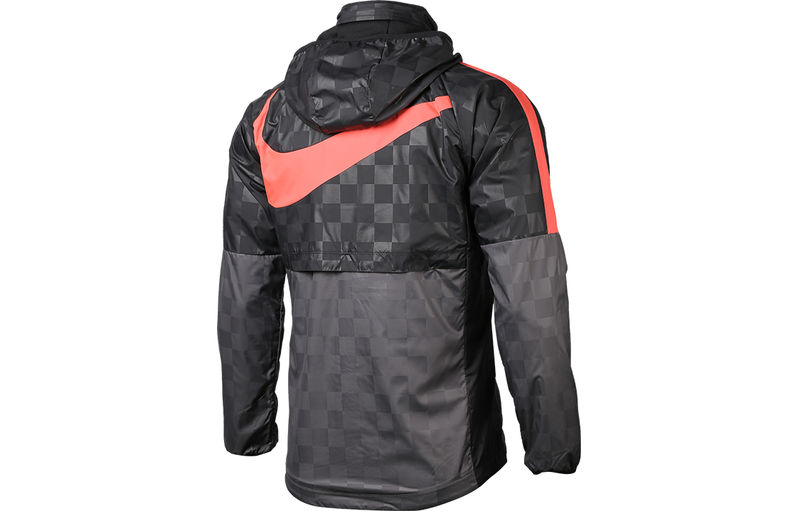 Nike Liverpool F C AWF Black Checkered Zip-up Hooded Jacket CZ3346-012 圖 3