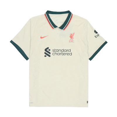 Nike Liverpool FC Away Jersey 21/22 Player Edition Gray Soccer Shirt. DB2532-239