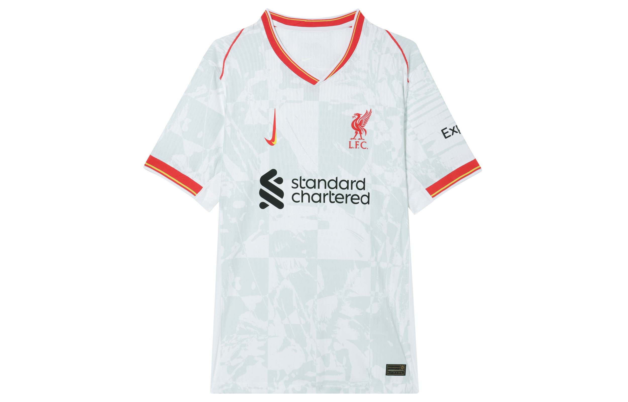 Order Nike Liverpool FC Dri-FIT ADV Retro V-Neck Jersi Bola Putih/Platinum/Hitam/Merah FQ2013-101