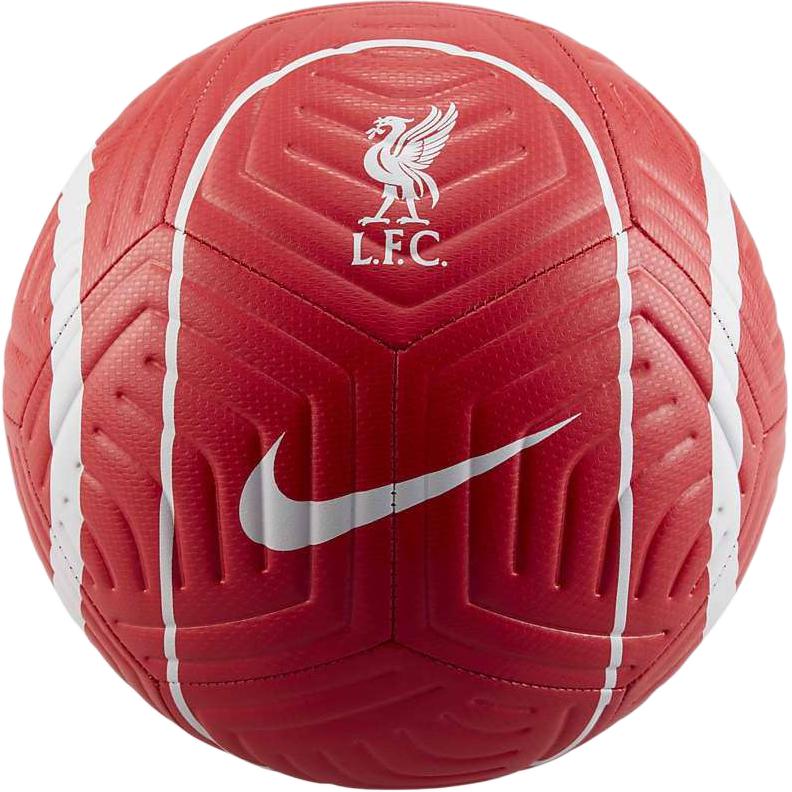 Nike Liverpool FC Strike Soccer Ball Red/White Unisex Rubber 3/4/5号 DJ9961-657