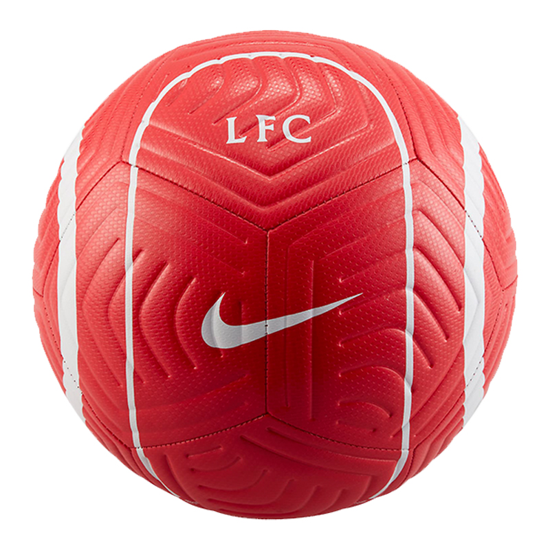 Order Bola Sepak Nike Liverpool FC Strike Merah/Putih Unisex Getah Saiz 3/4/5. DJ9961-657