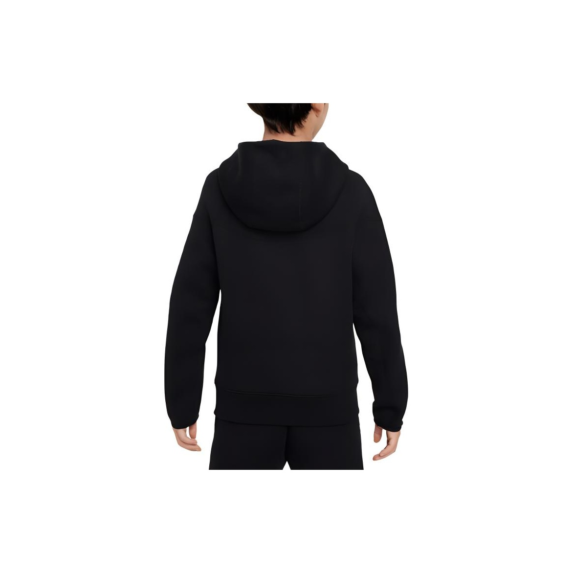 Nike Liverpool FC Tech Fleece Lightweight Hoodie Black Youth FN8502-010 圖 6