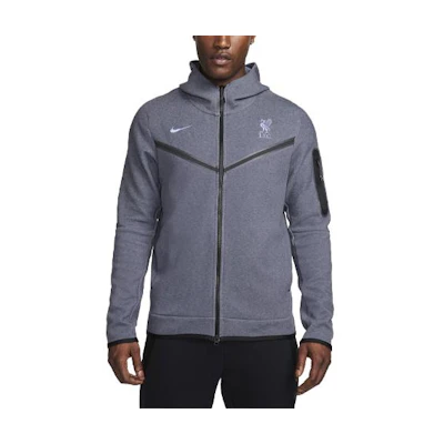 Nike Liverpool FC Tech Fleece Windrunner Hoodie Space Purple Football Jumper FQ8015-015