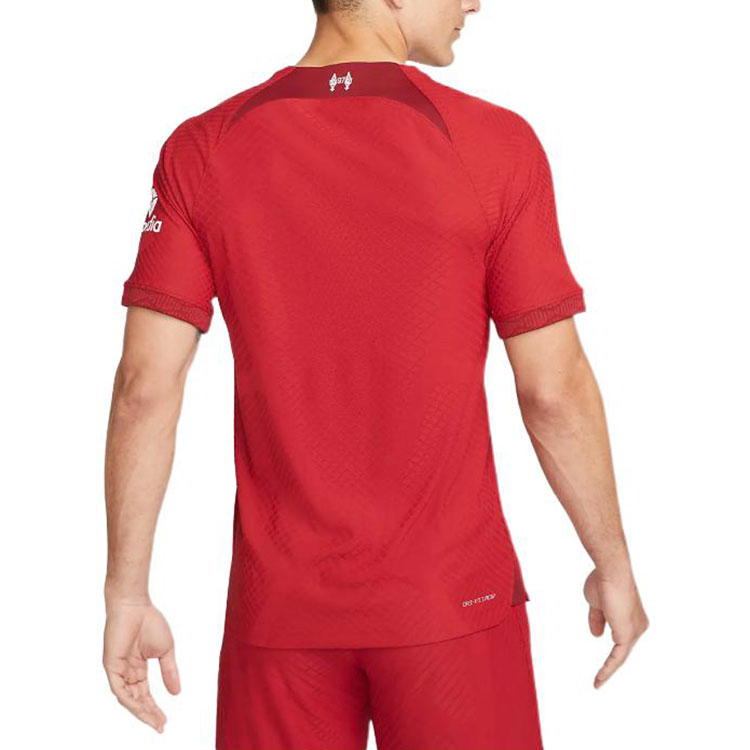 Details for 나이키 리버풀 홈 저지 2022/23 딥 레드 레트로 축구 유니폼. DJ7647-609