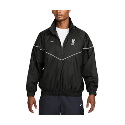 Nike Liverpool Windrunner Loose-Fit Water-Resistant Jacket Night Forrest FZ8680-321