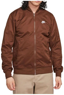 Nike 棕色棒球領拉鍊外套 DM6822-259 Buy Nike 棕色棒球領拉鍊外套 DM6822-259