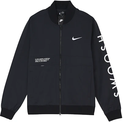 Nike Logo 黑色織布外套 春季休閒運動外套 禮物 선택 DJ5368-010 Lookbook Nike Logo 黑色織布外套 春季休閒運動外套 禮物 선택 DJ5368-010