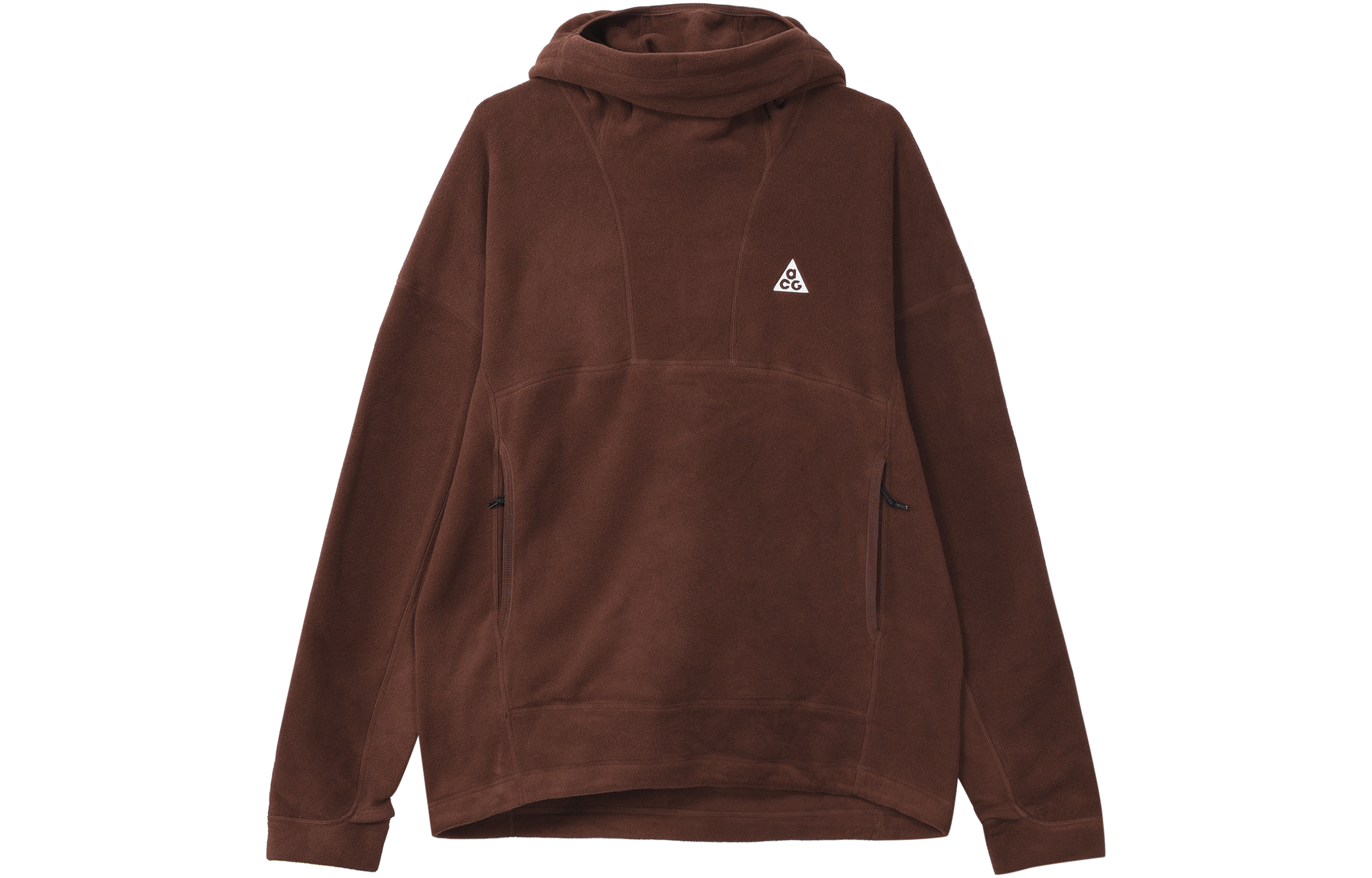 Nike Logo Brown Pullover Long Sleeve Streetwear Sweatshirt for Men DQ5780-217