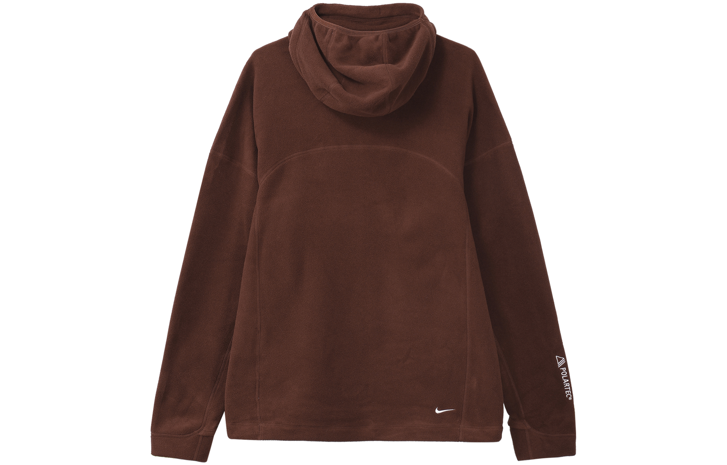 Nike Logo Brown Pullover Long Sleeve Streetwear Sweatshirt for Men DQ5780-217 圖 3