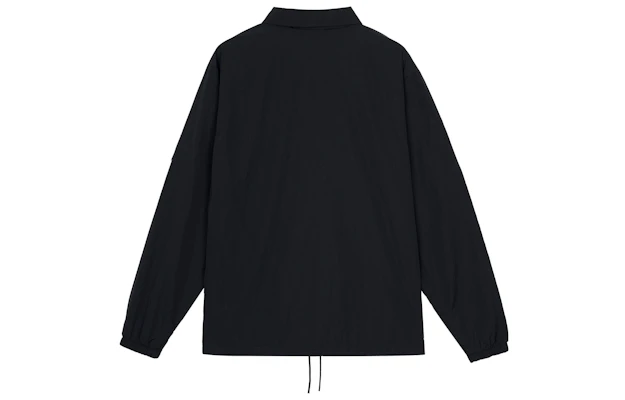 나이키 로고 버튼업 폴로 재킷 블랙 봄 컬렉션 DQ5006-010 Lookbook 나이키 로고 버튼업 폴로 재킷 블랙 봄 컬렉션 DQ5006-010