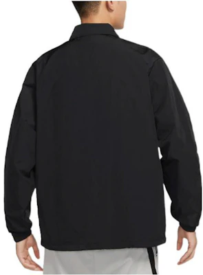 나이키 로고 버튼업 폴로 재킷 블랙 봄 컬렉션 DQ5006-010 Details for 나이키 로고 버튼업 폴로 재킷 블랙 봄 컬렉션 DQ5006-010