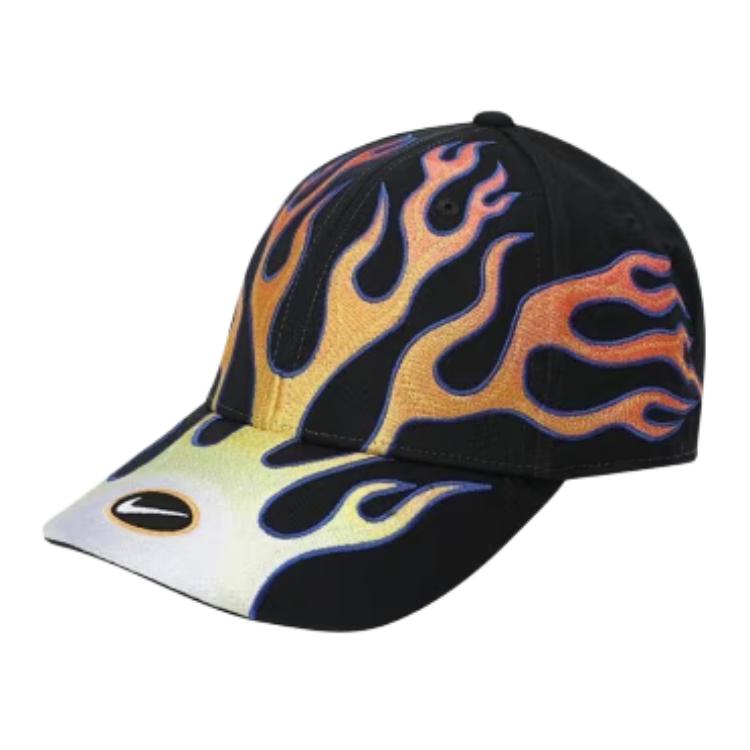 Nike Logo Design Black Baseball Cap Unisex情侣款 HV6642-010