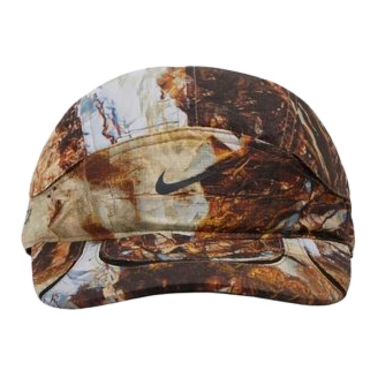 Nike Logo Design Brown Cap - Unisex Couple Style. 102911664