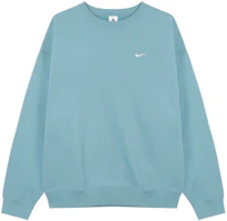 Nike Logo Embroidered Crewneck Pullover Sweatshirt Blue () DX1361-464 Nike Logo Embroidered Crewneck Pullover Sweatshirt Blue () DX1361-464