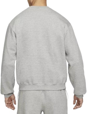 Nike Logo Embroidered Crewneck Pullover Sweatshirt Grey CQ4004-063 Purchase Nike Logo Embroidered Crewneck Pullover Sweatshirt Grey CQ4004-063