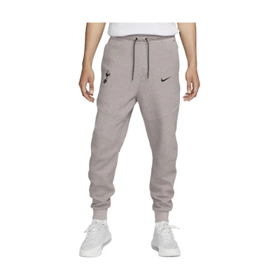 Nike Logo Embroidered Knit Joggers Pants Taupe Grey FQ8023-272