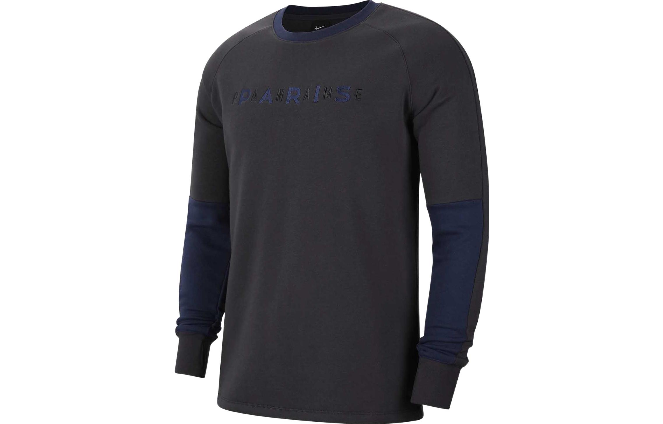 Nike Logo Embroidered Pullover Sweatshirt Black - AT4442-080