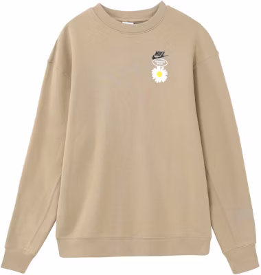 Nike Logo Graphic Crewneck Long Sleeve Sweatshirt Khaki () HJ0836-247 Buy Nike Logo Graphic Crewneck Long Sleeve Sweatshirt Khaki () HJ0836-247