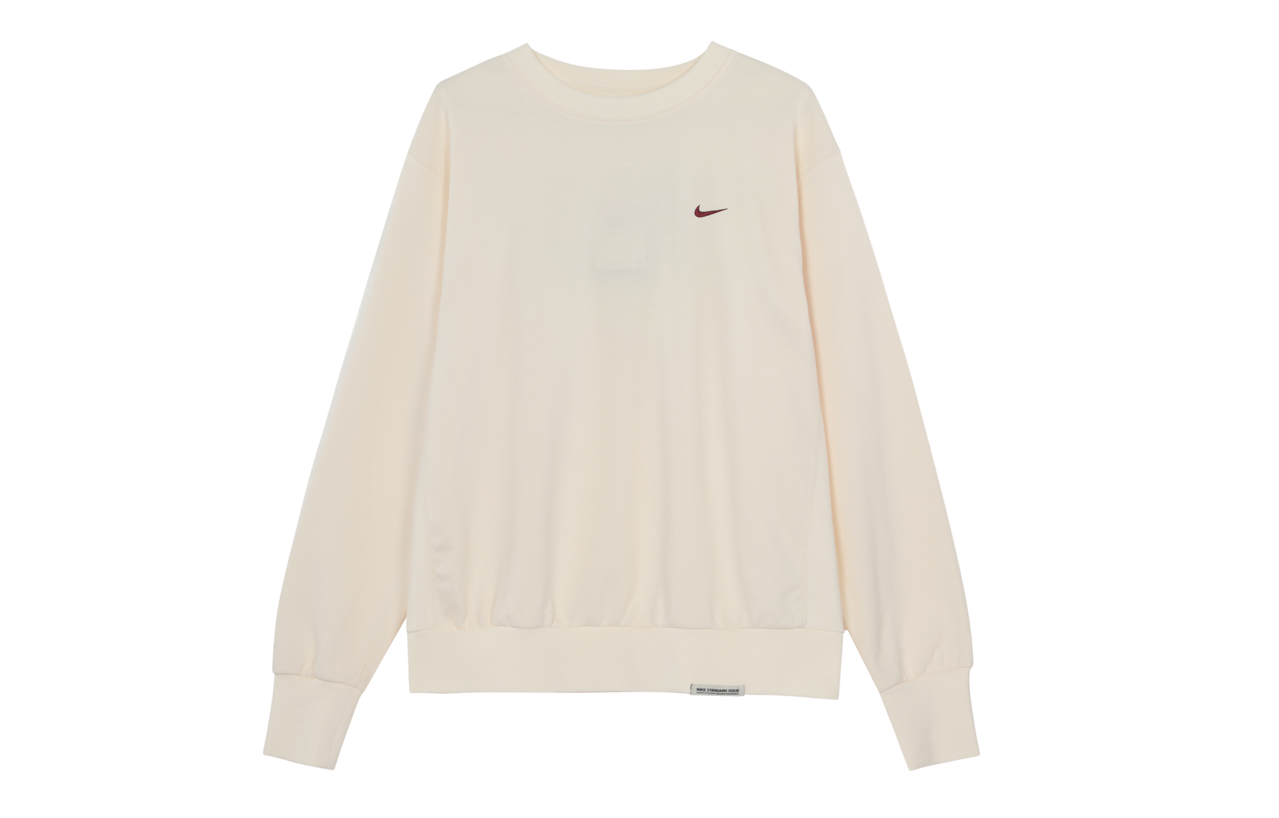 Order Nike Logo圖案圓領套頭長袖運動衫 象牙白 FD9898-118