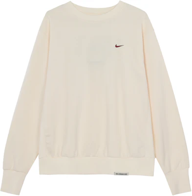 Nike Logo圖案圓領套頭長袖運動衫 象牙白 FD9898-118 Order Nike Logo圖案圓領套頭長袖運動衫 象牙白 FD9898-118