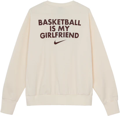 Nike Logo圖案圓領套頭長袖運動衫 象牙白 FD9898-118 Lookbook Nike Logo圖案圓領套頭長袖運動衫 象牙白 FD9898-118