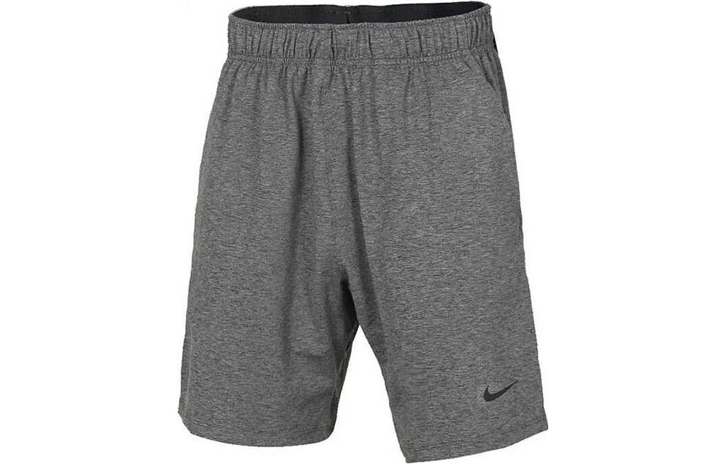 Nike Logo Graphic Elastic Waist Casual Shorts Men - Dark Gray AT5694-032
