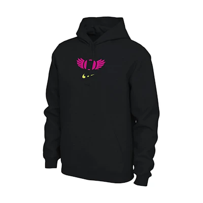 Nike Logo Graphic Print Hoodie Black 00038573X-OD5