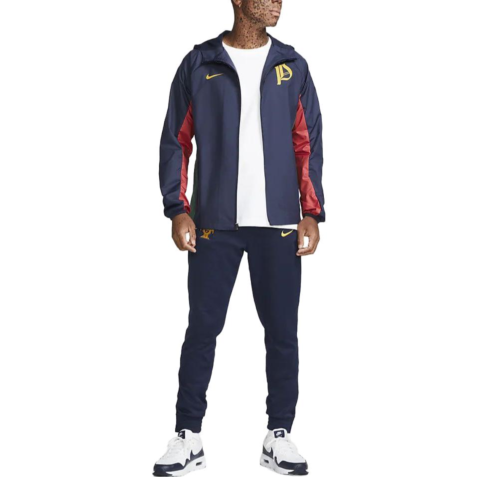 Nike Logo Graphic Zip-Up Hoodie Jacket Navy Blue DN1079-451 圖 3