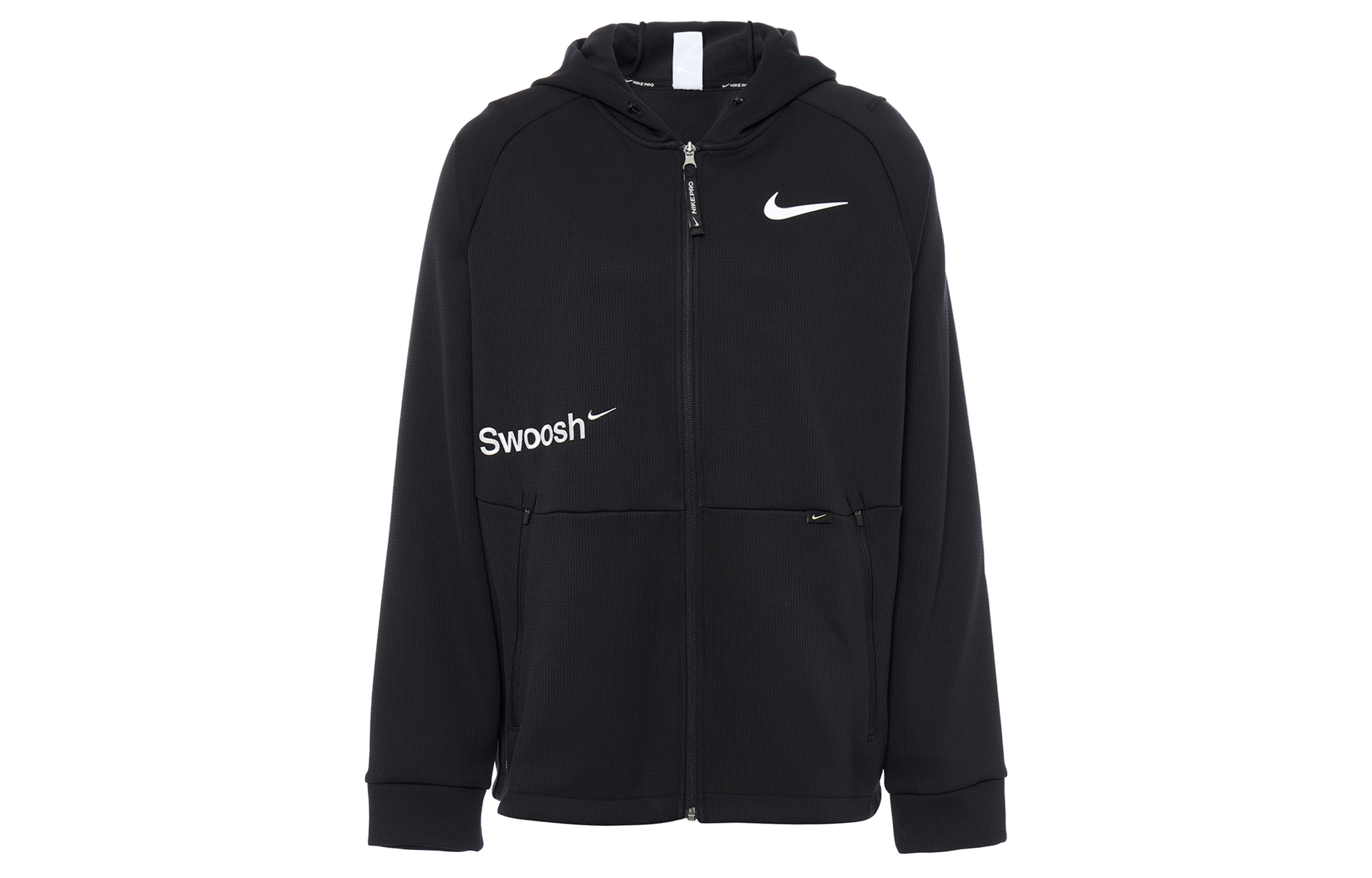 Nike Logo Graphic Zip Hoodie Jacket Black FB1912-010 圖 2