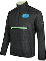 Nike Logo Half-Zip Stand Collar Jacket Black DO6938-010 Nike Logo Half-Zip Stand Collar Jacket Black DO6938-010