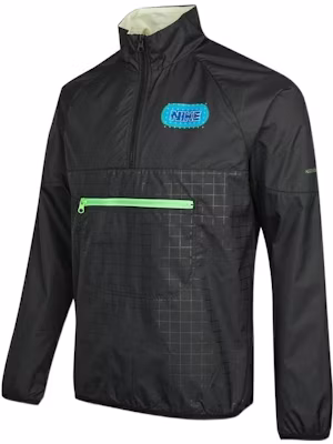 Nike Logo Half-Zip Stand Collar Jacket Black DO6938-010 Buy Nike Logo Half-Zip Stand Collar Jacket Black DO6938-010