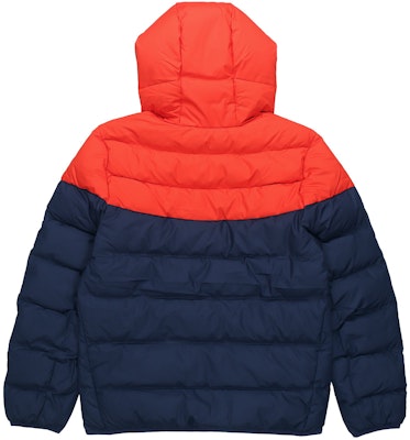 Nike Logo Hooded Puffer Jacket Winter Colorblock CU0226-673 Lookbook Nike Logo Hooded Puffer Jacket Winter Colorblock CU0226-673