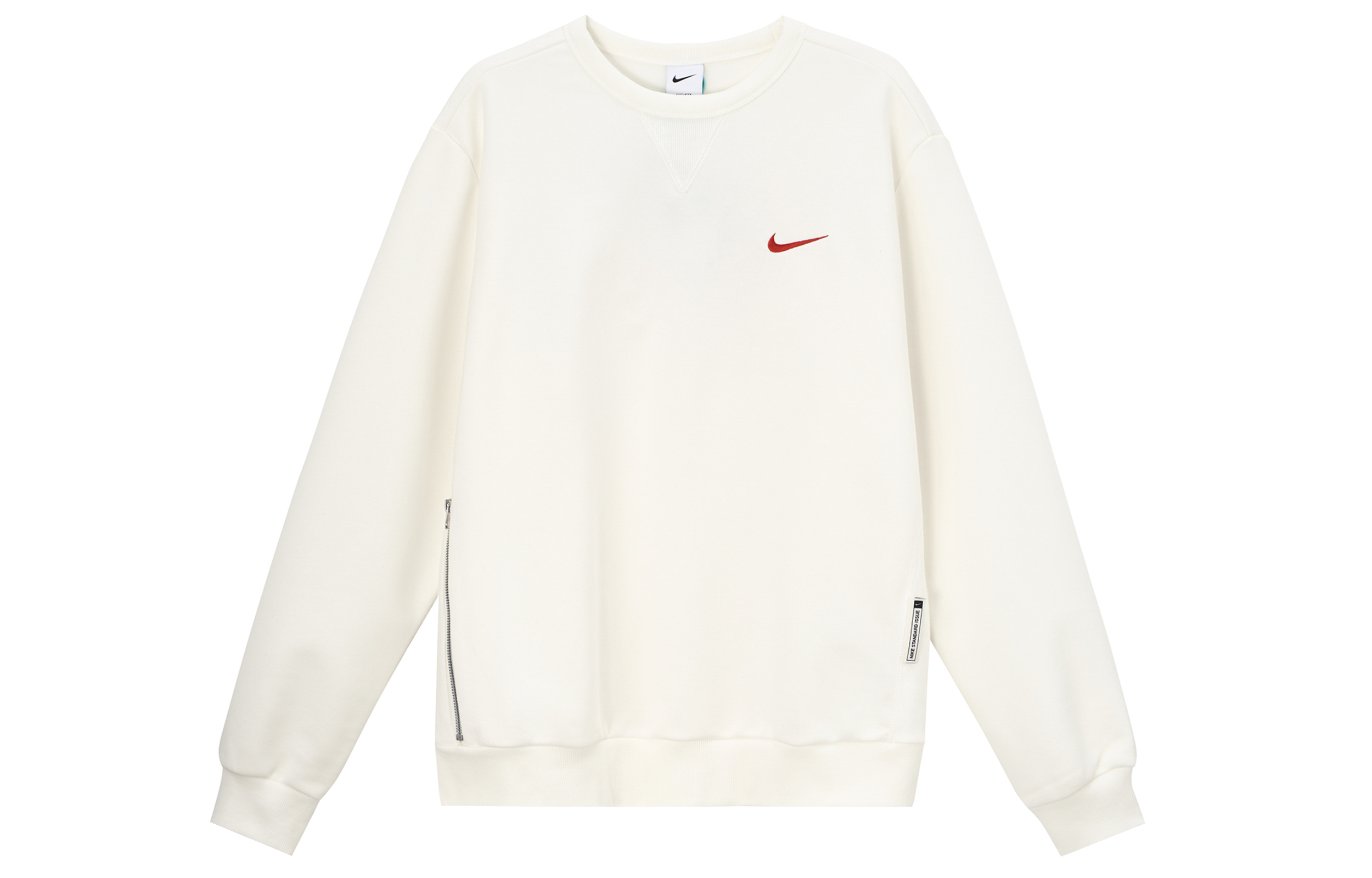 Nike Logo Letter Print Casual Long-Sleeve Crewneck Sweatshirt White IB5504-133