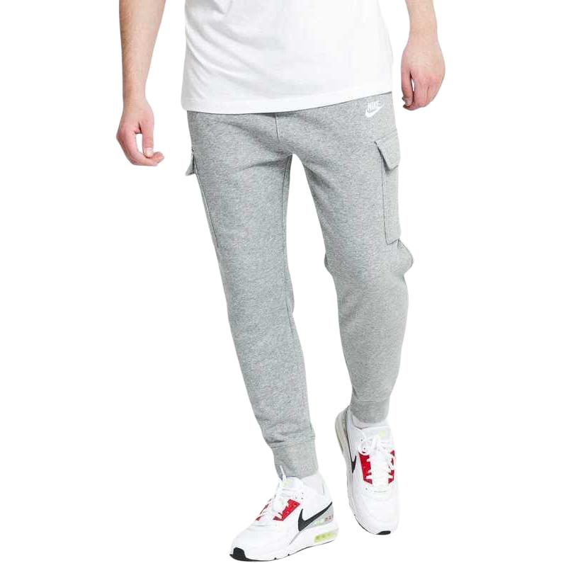 Nike Logo Loose Fit Cargo Jogger Pants Gray CZ9954-063