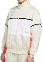 Nike Logo Multicolor Patchwork Retro Windbreaker Jacket Light Bone CU6390-072 Nike Logo Multicolor Patchwork Retro Windbreaker Jacket Light Bone CU6390-072