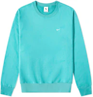 Nike Logo Print Crewneck Long-Sleeve Sweatshirt Blue - CV0554-393 Nike Logo Print Crewneck Long-Sleeve Sweatshirt Blue - CV0554-393