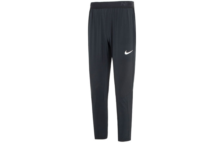 Nike Logo Print Elastic Waist Sweatpants Black Spring Season DM5949-011