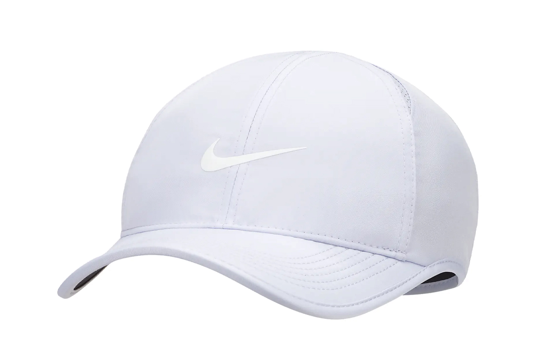 Nike Logo Printed Cap Unisex Couple Style in Light Purple 679421-536