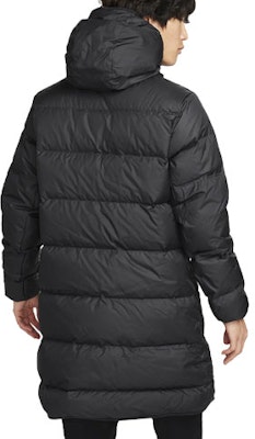 나이키 로고 프린트 후드 다운 재킷 블랙 긴팔 DQ0915-010 Lookbook 나이키 로고 프린트 후드 다운 재킷 블랙 긴팔 DQ0915-010