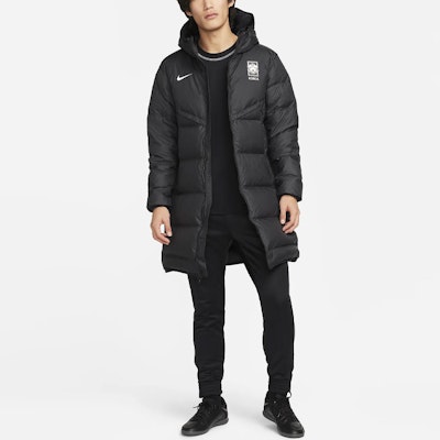 나이키 로고 프린트 후드 다운 재킷 블랙 긴팔 DQ0915-010 Shop 나이키 로고 프린트 후드 다운 재킷 블랙 긴팔 DQ0915-010