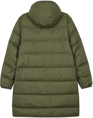 Nike Logo Printed Mid-Length Hooded Down Coat Winter Olive Green. DD6789-326 Lookbook Nike Logo Printed Mid-Length Hooded Down Coat Winter Olive Green. DD6789-326