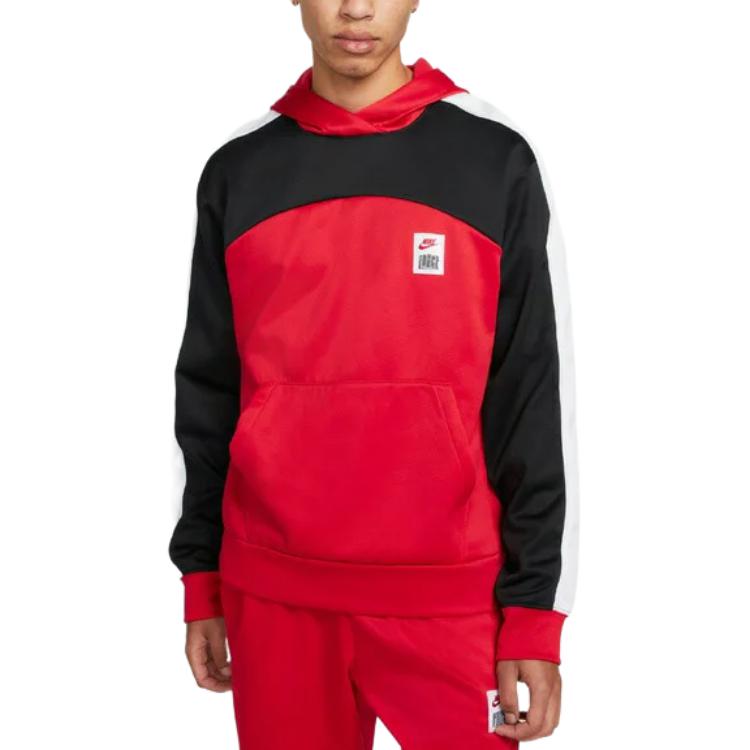 Nike Logo Printed Pullover Sweatshirt Red () DQ5837-657