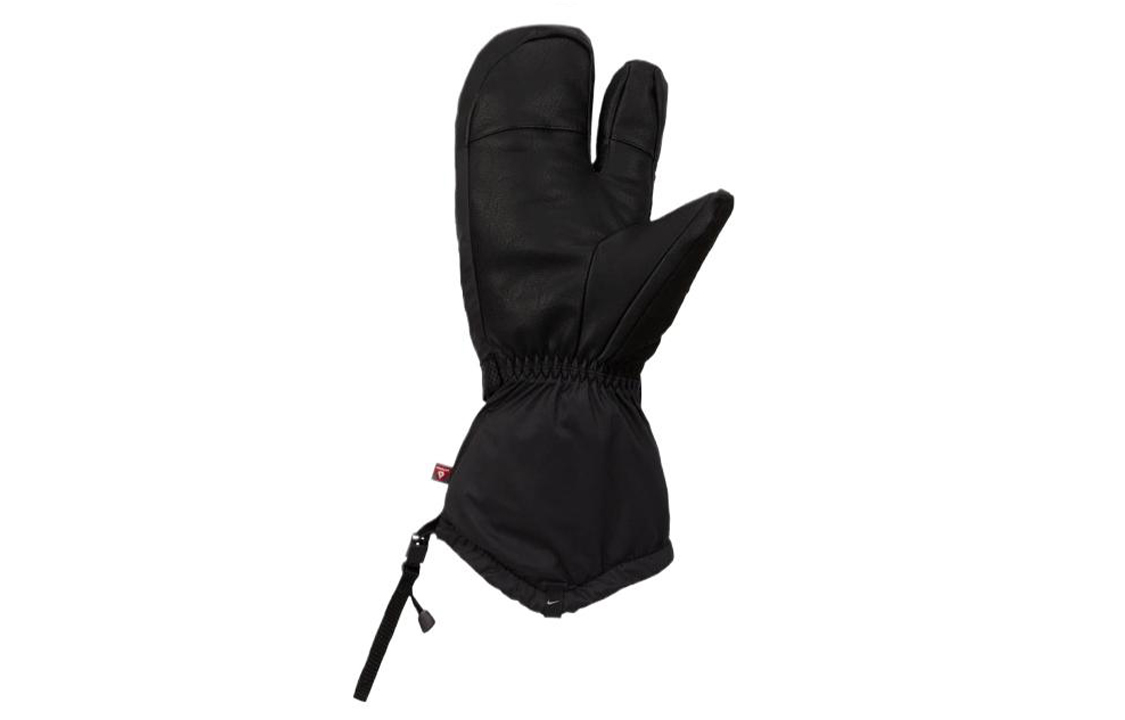 Lookbook Nike Logo Printed Sports Gloves Unisex Couple Style Black FZ6793-085