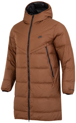 Nike Jaket Tahan Air Cokelat dengan Logo dan Hoodie Ritsleting. DV1134-259 Order Nike Jaket Tahan Air Cokelat dengan Logo dan Hoodie Ritsleting. DV1134-259