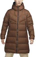 Purchase Nike Jaket Down Kalis Air Coklat Berzip dengan Logo Hoodie. DV1134-259
