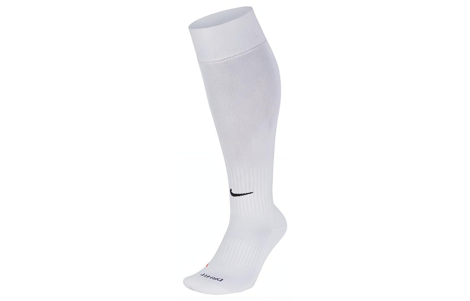 Nike Logo Soccer High Socks Single Pair White SX4120-101