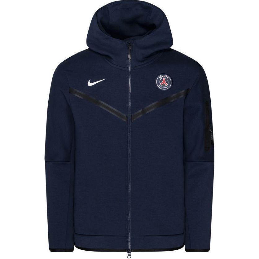 Nike Logo Stripe Long-Sleeve Jacket Blue DM2887-410