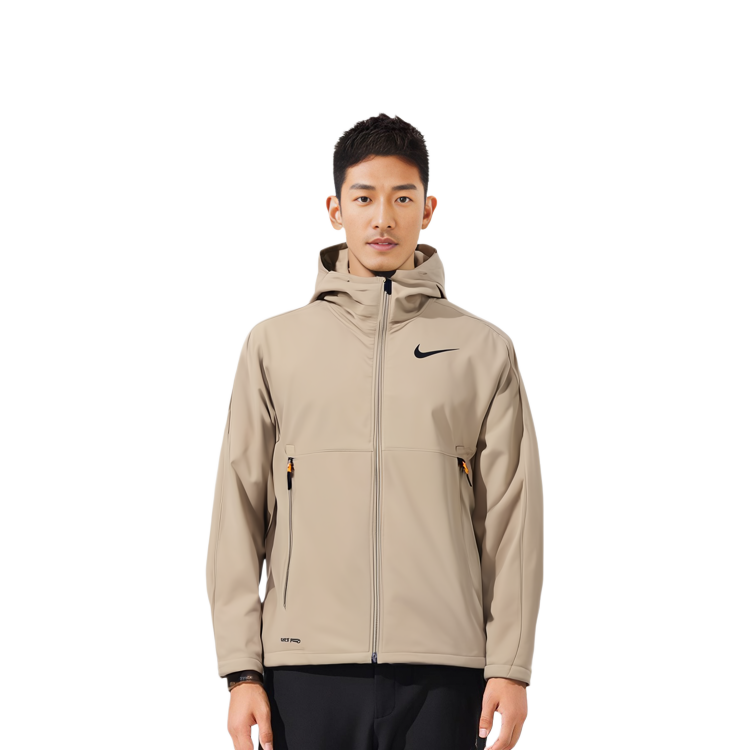 Nike Logo Woven Casual Training Hoodie Jacket Khaki - CU7347-247 圖 6